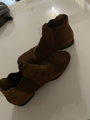 Ανδρικά καφέ μποτάκια Zara, νούμερο 42