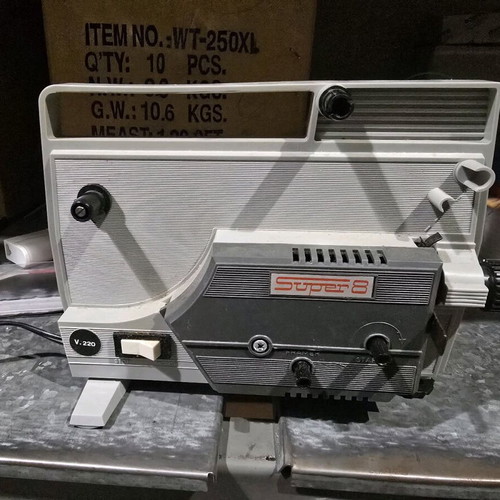 Super 8 used with unknown function and broken foot