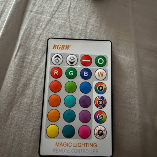 Remote RGB LED Bulb E27 new, 10W, 16 color modes with remote