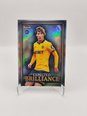 2025-26 Topps Finest Fer Lopez Expected Brilliance Refractor RC like new