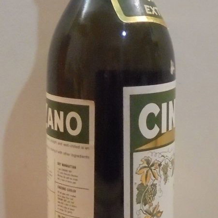 Cinzano Vermouth old sealed drink