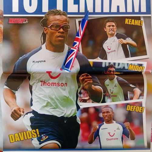 Match Football Magazine Issue 25-31/10/2006 like new with Tottenham poster