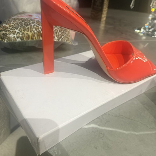 Nine West mules new, size 41, orange