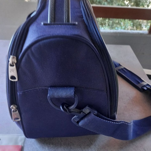 American Tourister Vintage Travel Bag Beauty Case like new, blue