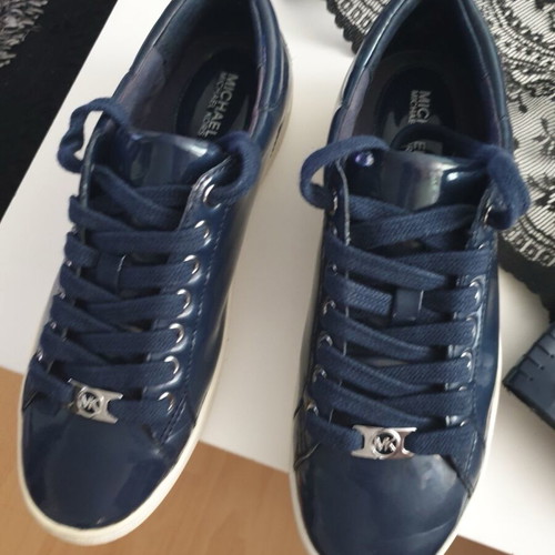 Michael Kors sports shoes like new, dark blue, size 37