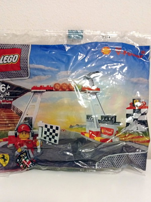 Lego Shell Finish Line & Podium #40194 brand new