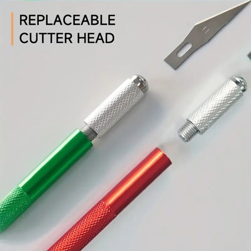 Precision knives set of 3 new with 10 replacement blades