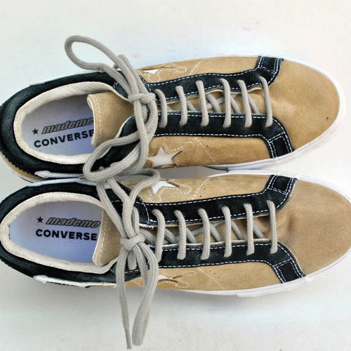 Converse x MadeMe One Star Platform sneakers, beige black, EU 38