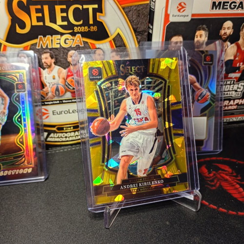 Andrei Kirilenko 1/10 Gold Select Euroleague card