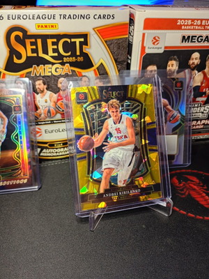 Andrei Kirilenko 1/10 Gold Select Euroleague card