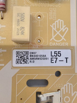 Power Supply Board BN44-01058A for Samsung TV