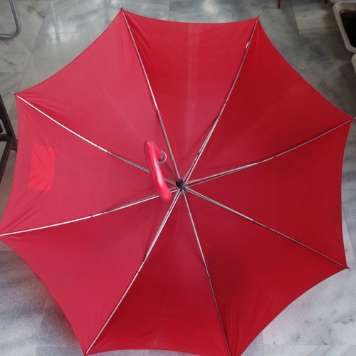 Betty Barclay red umbrella with automatic opening used