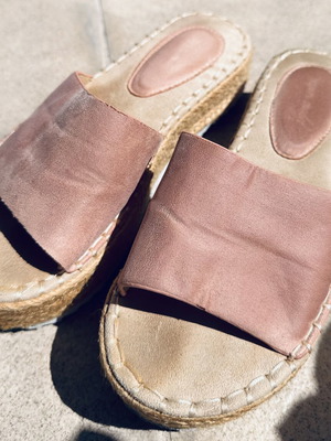 Dipati slippers like new, pink, size 36