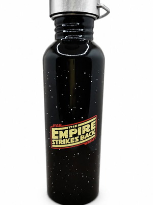 Star Wars The Empire Strikes Back Metal Bottle like new, black