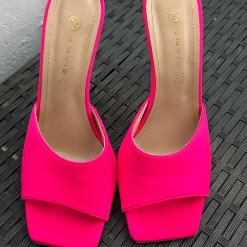 Envie Shoes women's sandals used, size 39, pink