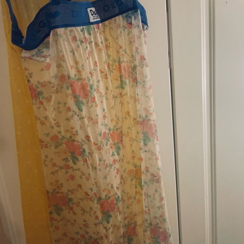 D&G underwear dress like new, transparent mini for beachwear