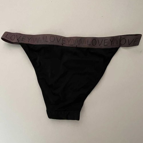 Luna brazilian slip new, size Small, black