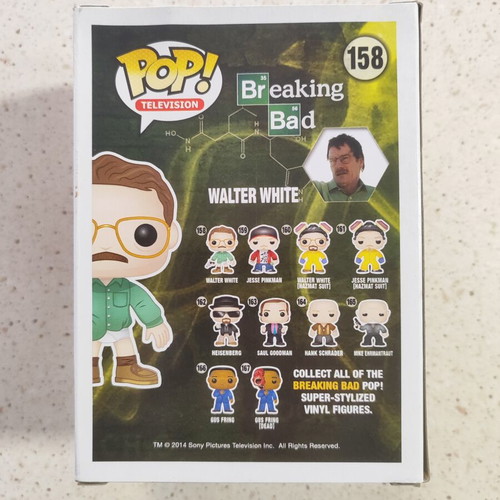 Funko Pop! Breaking Bad Walter White 158 vinyl figure like new