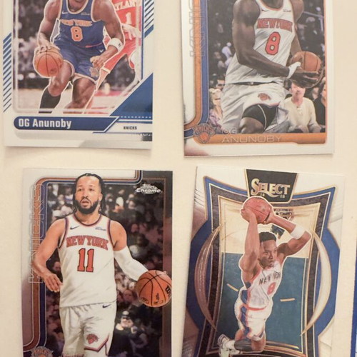 Knicks Loot Topps Chrome 2025, Panini Optic 2024/25, Panini Select 2024/25 like new
