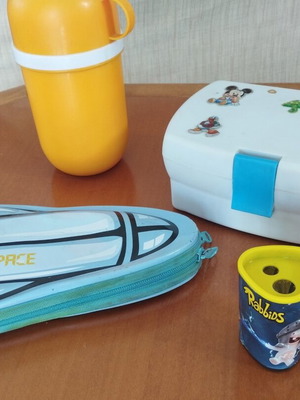 SPACE 3D μαθητικό σετ με κασετίνα, μαρκαδόρους Carioca, lunchbox και παγούρι