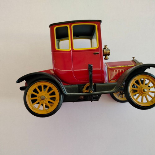 Schuco 1227 Ford Coupe T 1917 wind-up toy used, 60s-70s vintage
