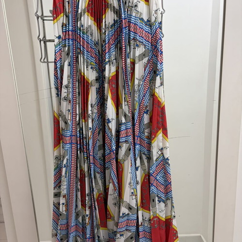 Karavan pleated skirt colorful, like new, sizes S/M