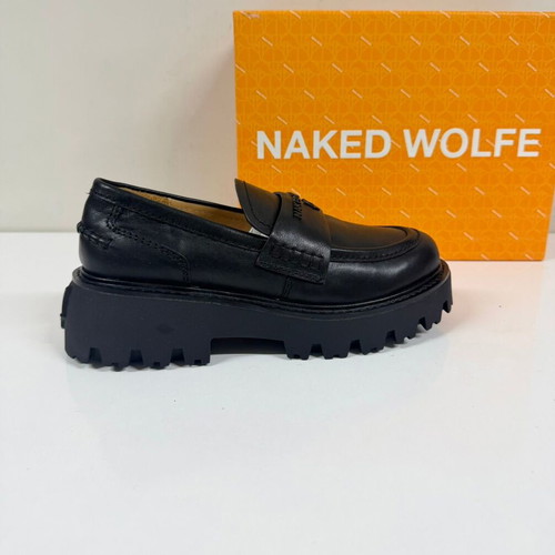 Naked Wolfe Flawed black sport shoes new, size 37