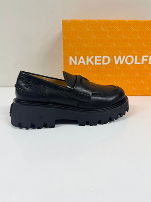 Naked Wolfe Flawed black sport shoes new, size 37