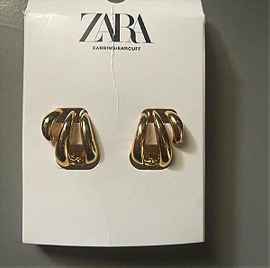 Zara χρυσα ακουλαρικια