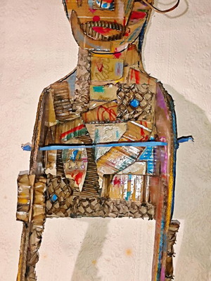 Arte Povera sculpture made to order wall decor