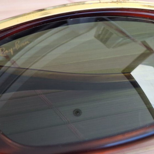Ray Ban Olympian 2 sunglasses used, Bausch and Lomb G15 green lenses