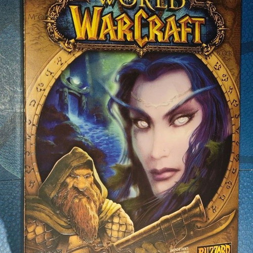WOW World Of Warcraft PC/MAC CD ROM like new