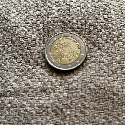 Fete de la musique 2011 collectible 2 euro coin used, French