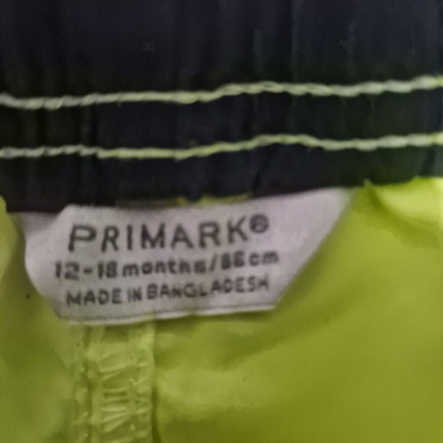 Primark Boys' Swim Shorts like new, size 12-18 months