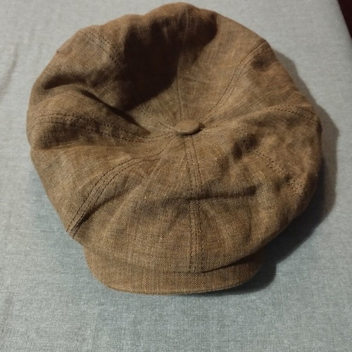 Stetson Summer Linen Cap like new, size L, beige