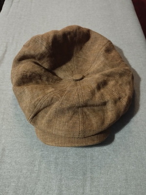 Stetson Summer Linen Cap like new, size L, beige