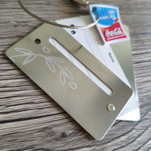 Luggage Tag Athens 2004 Coca-Cola collectible, like new