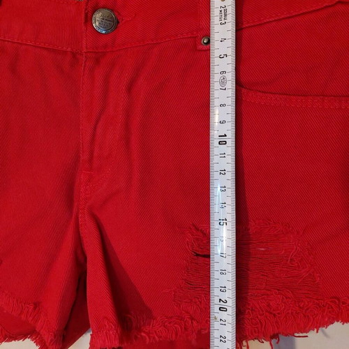 Zara red shorts like new, size 34 (XS)