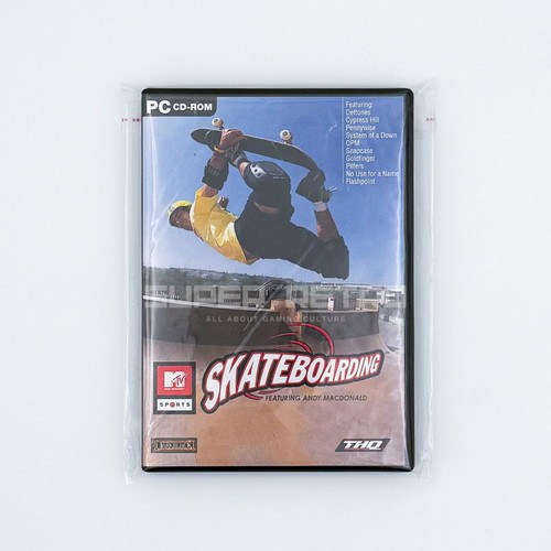 MTV Sports Skateboarding Featuring Andy Macdonald PC game used, very good condition
