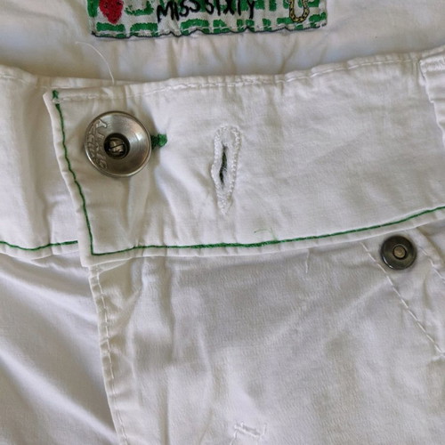 Miss Sixty white pants size S like new