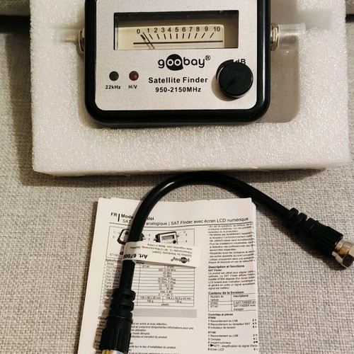 Satellite Finder Goobay new unused