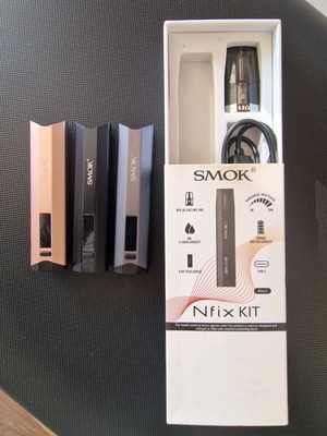 Σετ vape μεταχειρισμένα 3 συσκευές Smok Nfix με κουτί και πηνίο