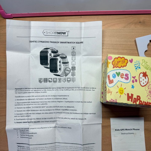 Smartwatch for kids with SIM card support, like new