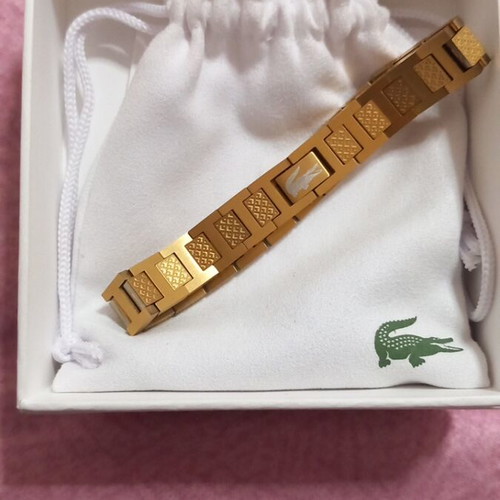Lacoste golden bracelet