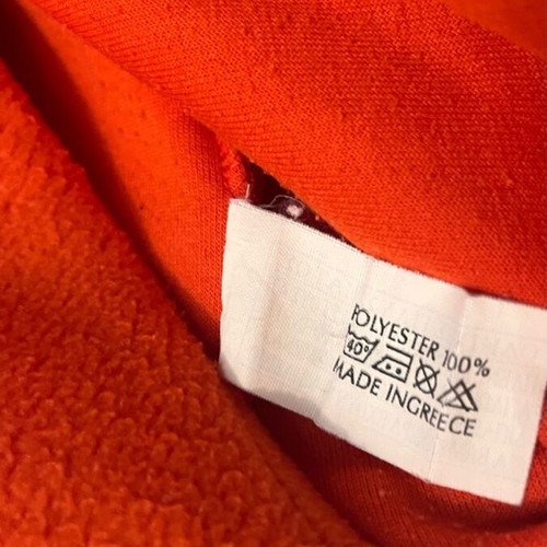Fleece nightdress orange Vamp size M used