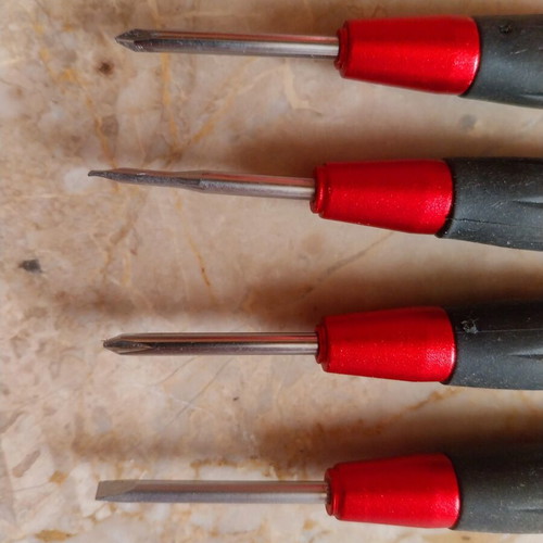 Powerfix Profi Precision Screwdriver Set with 2 Electrical Terminal Blocks new