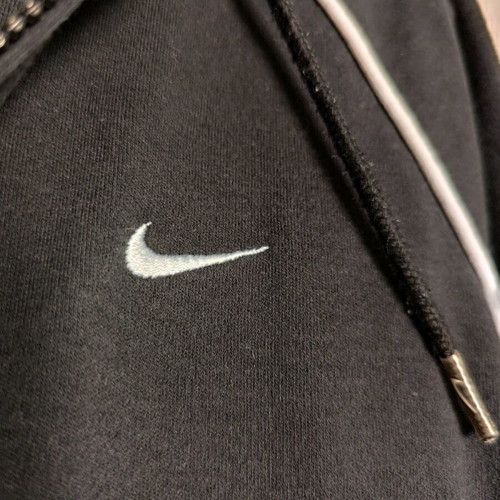 Nike women's black hoodie with zipper size S like new