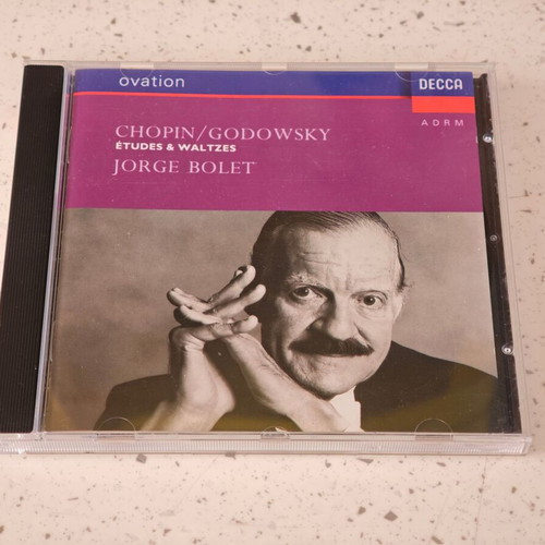 Chopin Godowsky Etudes and Waltzes CD