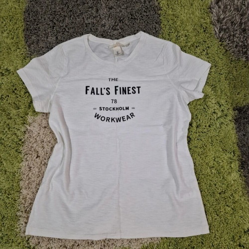 H&M women’s white Stockholm t-shirt size L like new
