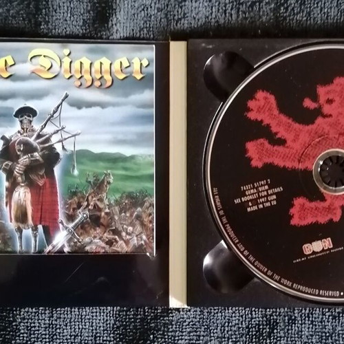 Grave Digger Tunes Of War CD album like new, metal